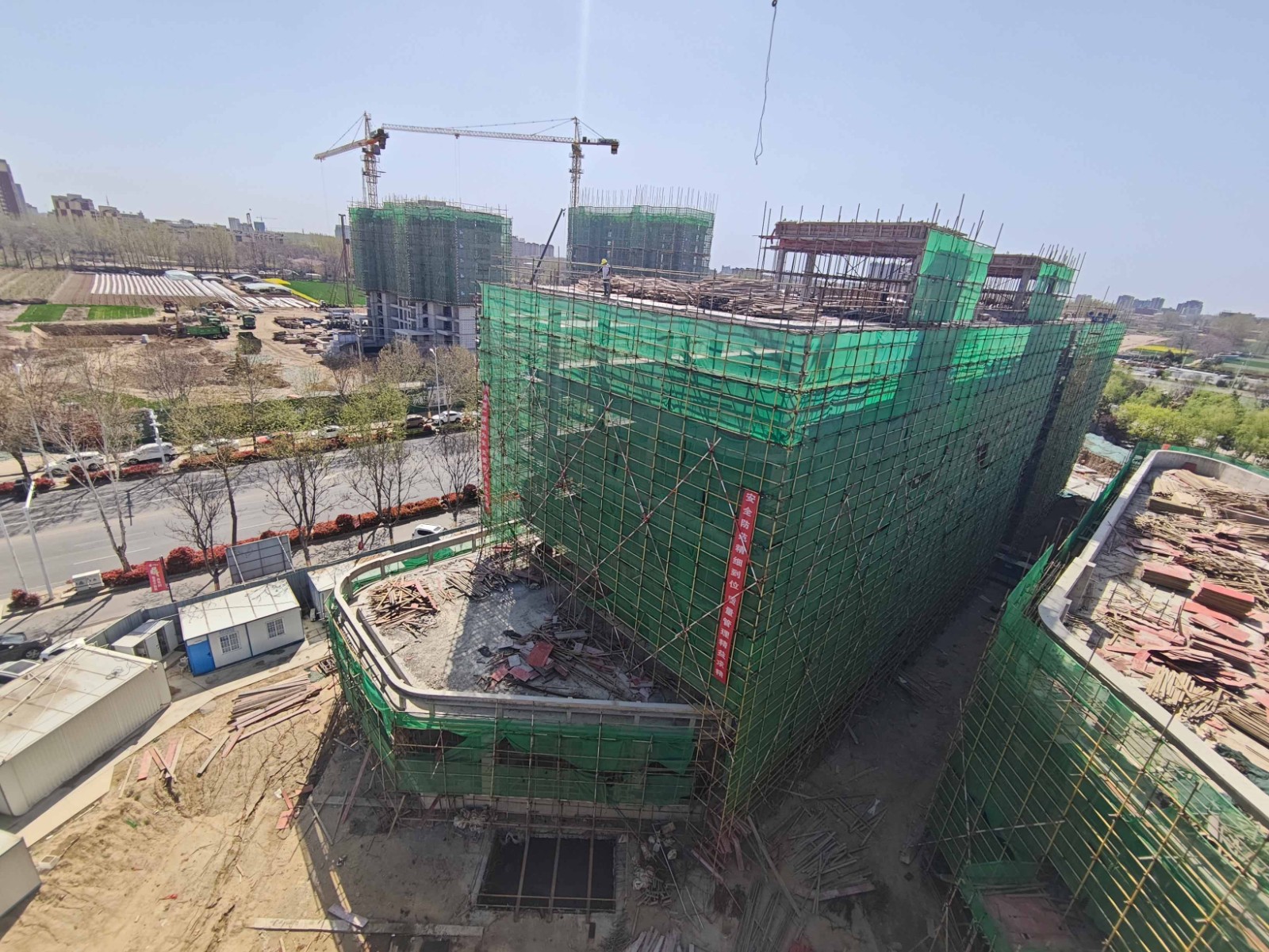 【鼎鑫·幸福滙】三月份工程進(jìn)度播報(bào)——春潮涌動(dòng)筑新章，幸福輪廓漸清晰！  